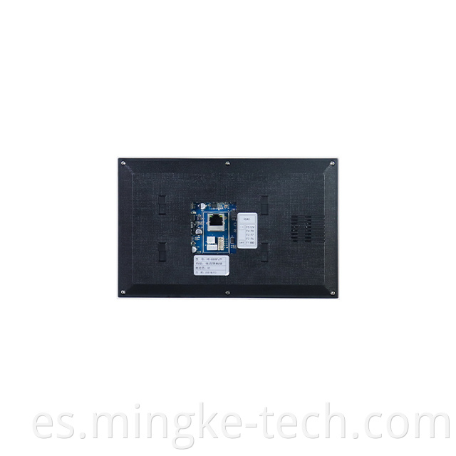 Smart 7 pulgadas de monitor de interior opcional de oro de 7 pulgadas uso para vide Sistema de control de acceso a la puerta del teléfono de la puerta de la puerta